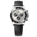 Rolex Cosmograph Daytona Master Quality Watch – Grey Dial, Black Ceramic Bezel & Oysterflex Rubber Strap