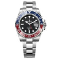 Rolex GMT-Master II “Pepsi” Master Quality Watch – Black Dial, Red-Blue Bezel & Oyster Bracelet