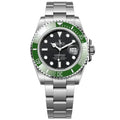 Rolex Submariner “Starbucks” Master Quality Watch – Black Dial, Green Bezel & Oyster Bracelet