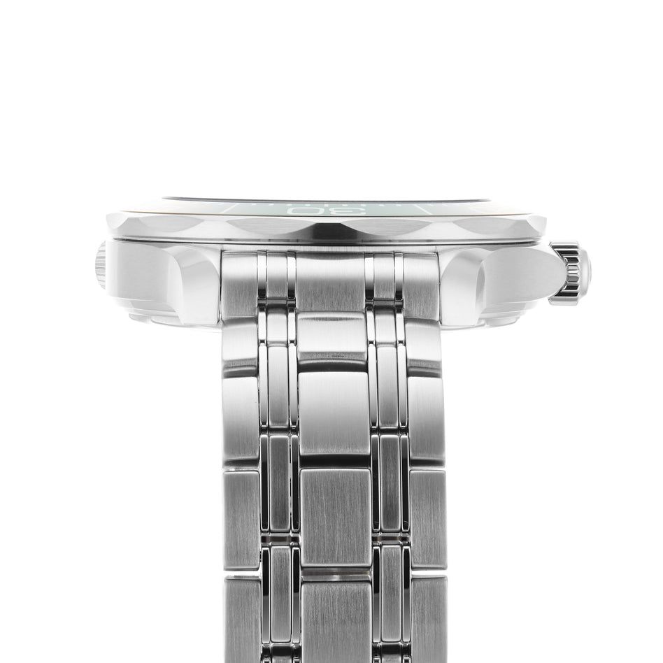 Omega Seamaster Diver 300M Master Quality Watch – Green Dial, Green Bezel & Stainless Steel Bracelet