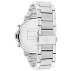 Tommy Hilfiger Signature 1710667 Men's Chronograph Watch – Black & Silver Stainless Steel Bracelet