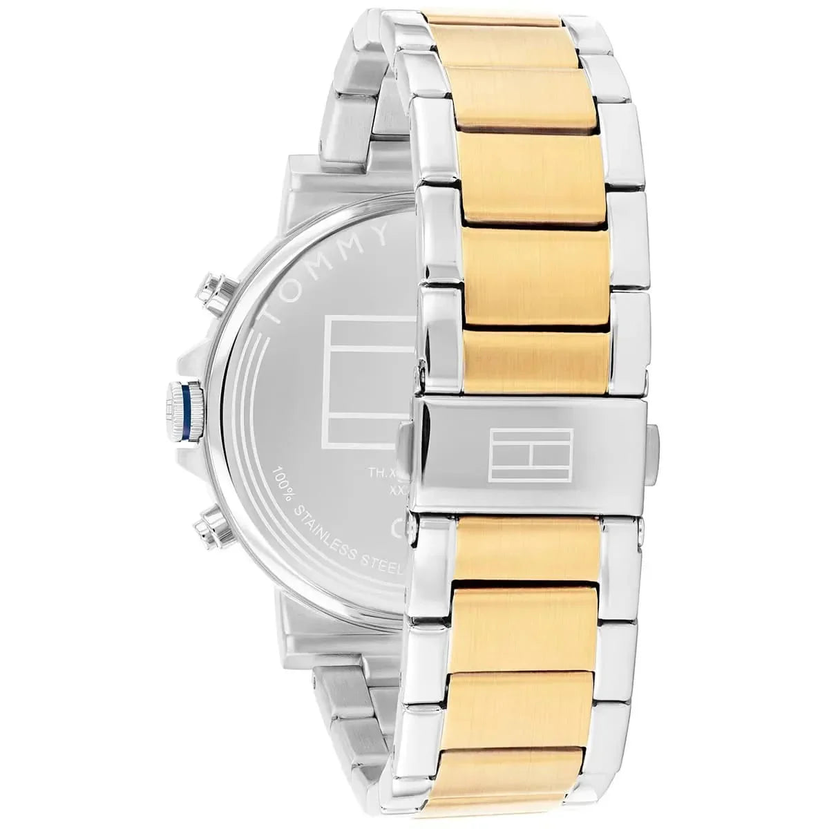 Tommy Hilfiger Signature 1710710 Men's Multi-Function Watch – Blue & Two-Tone Stainless Steel Bracelet