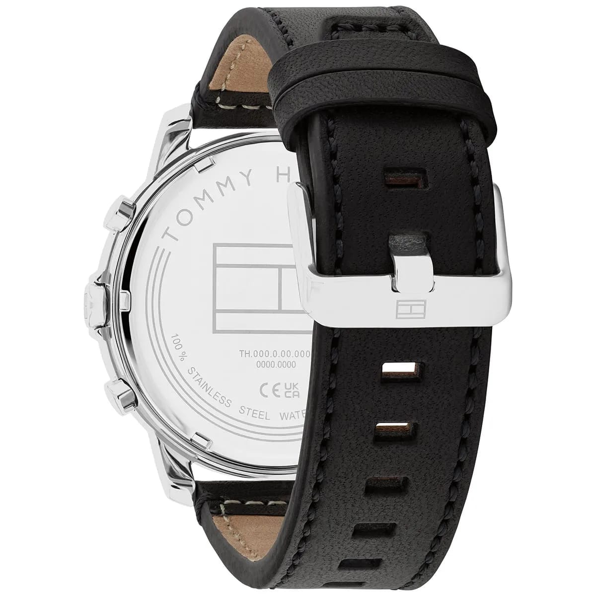 Tommy Hilfiger Signature 1792151 Men's Multi-Function Watch – Green & Black Genuine Leather Strap