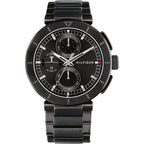 Tommy Hilfiger Signature 1792119 Men's Multi-Function Watch – Black & Black Stainless Steel Bracelet