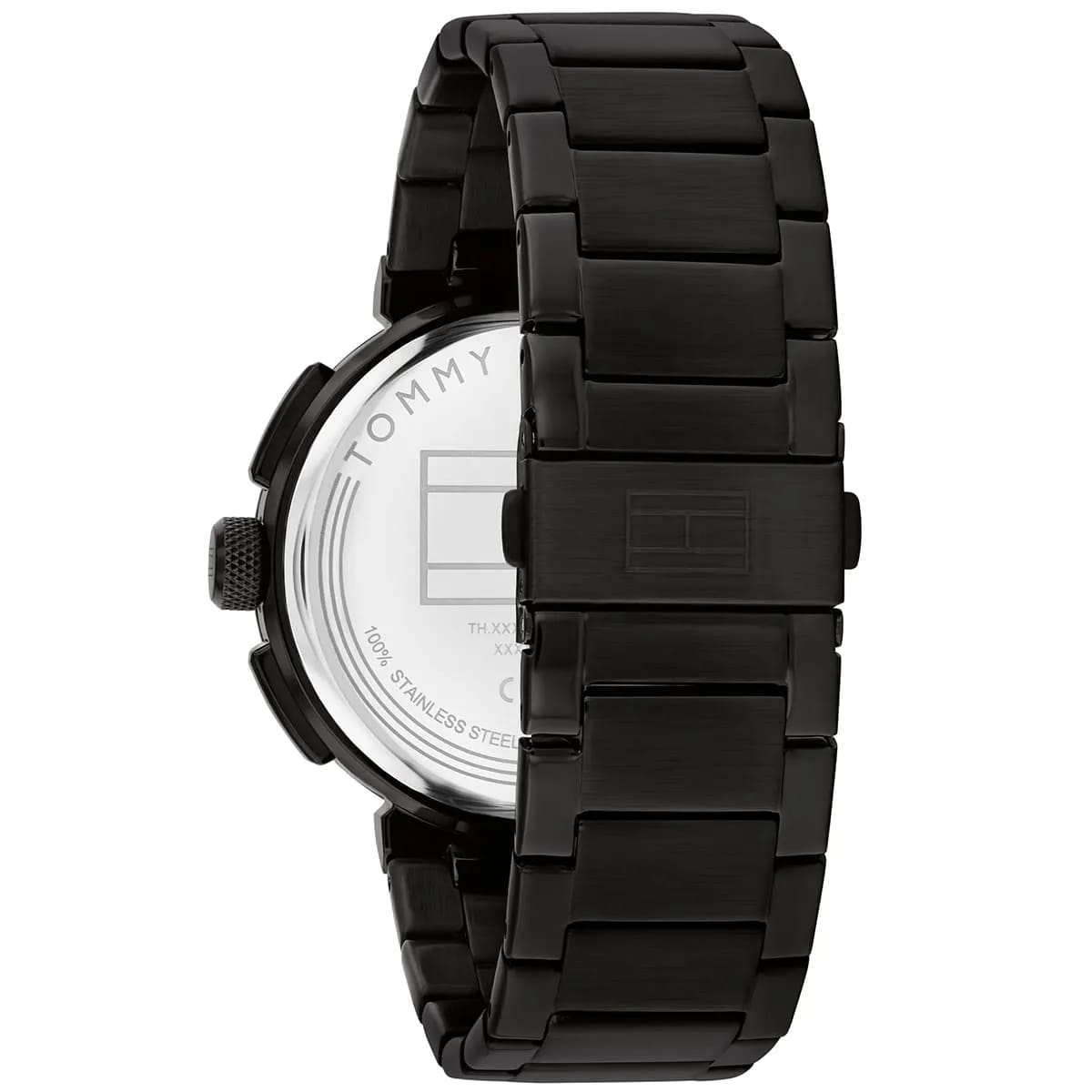 Tommy Hilfiger Signature 1792119 Men's Multi-Function Watch – Black & Black Stainless Steel Bracelet
