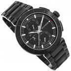 Tommy Hilfiger Signature 1792119 Men's Multi-Function Watch – Black & Black Stainless Steel Bracelet