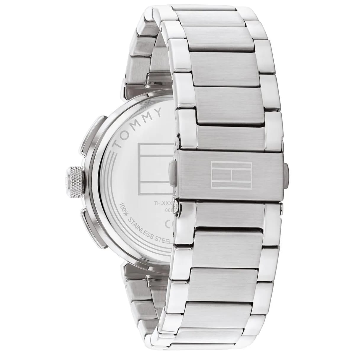 Tommy Hilfiger Signature 1792116 Men's Multi-Function Watch – Black & Silver Stainless Steel Bracelet