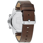 Tommy Hilfiger Signature 1792102 Men's Multi-Function Watch – Beige & Brown Genuine Leather Strap