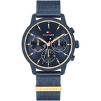 Tommy Hilfiger Signature 1782809 Women's Multi-Function Watch – Blue & Blue Genuine Leather Strap
