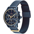 Tommy Hilfiger Signature 1782809 Women's Multi-Function Watch – Blue & Blue Genuine Leather Strap
