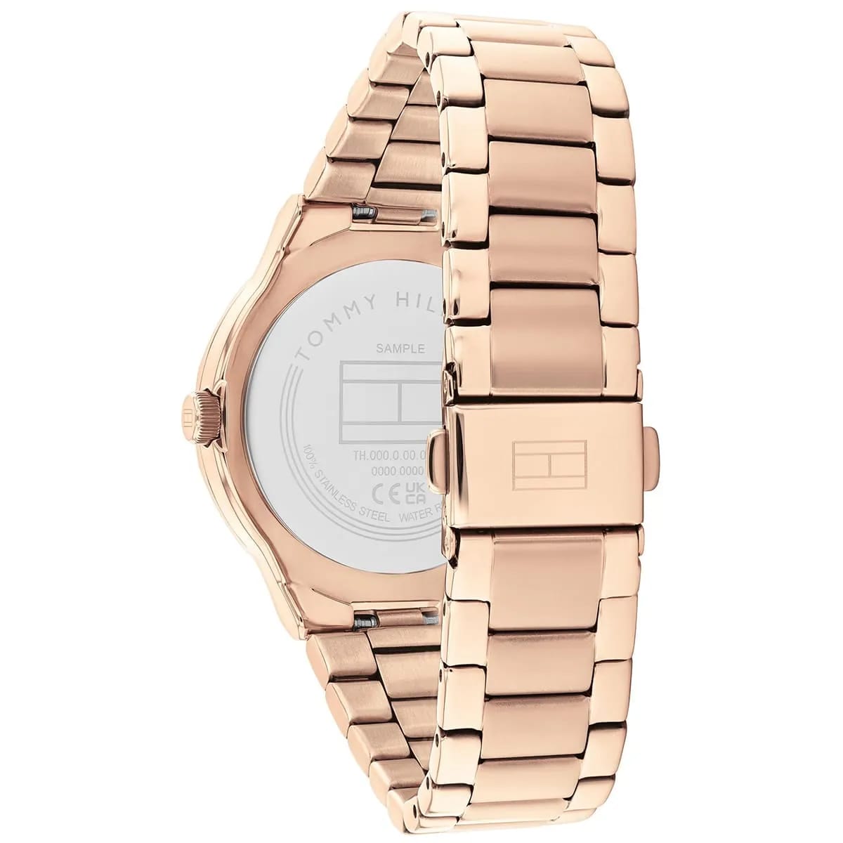 Tommy Hilfiger Signature 1782726 Women's Quartz Watch – Rose Gold Sunray & Rose Gold Stainless Steel Bracelet