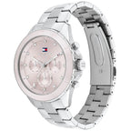 Tommy Hilfiger Mellie 1782706 Women's Multi-Function Watch – Pink & Silver Stainless Steel Bracelet