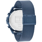 Tommy Hilfiger Shawn 1710648 46mm Men's Multi-Function Watch – Blue & Blue Silicone Strap