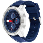 Tommy Hilfiger Jeans Sport 1710582 Men's Quartz Watch – Blue & Blue Silicone Strap