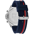 Tommy Hilfiger Signature 1792083 46mm Men's Multi-Function Watch – Blue & Blue Silicone Strap