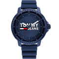 Tommy Hilfiger Tokyo 1792000 46mm Men's Quartz Watch – Blue & Blue Silicone Strap