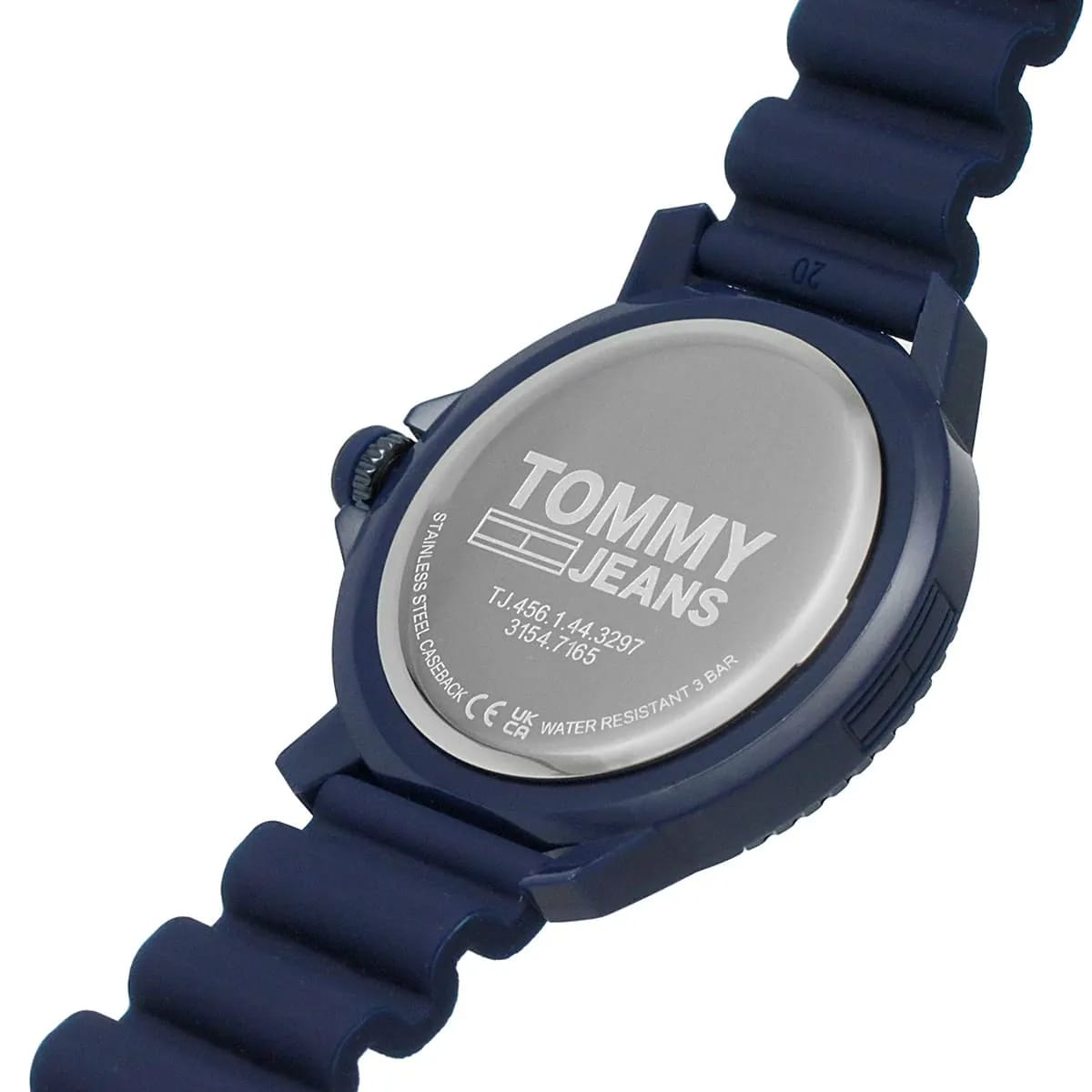 Tommy Hilfiger Tokyo 1792000 46mm Men's Quartz Watch – Blue & Blue Silicone Strap