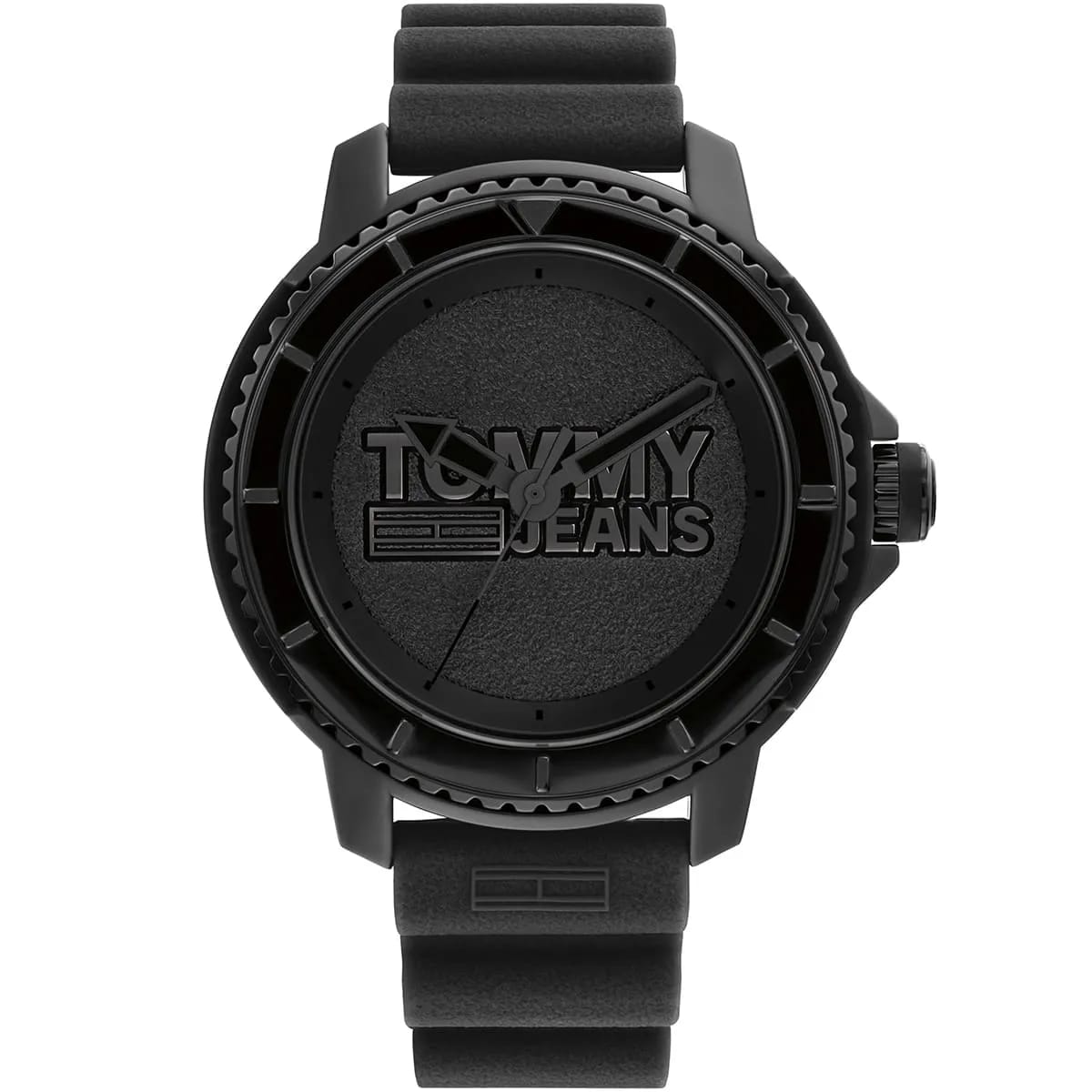 Tommy Hilfiger Tokyo 1792001 45mm Men's Quartz Watch – Black & Black Silicone Strap