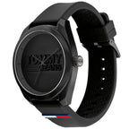 Tommy Hilfiger San Diego 1791928 44mm Men's Quartz Watch – Black & Black Silicone Strap