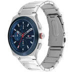 Tommy Hilfiger Connor 1791896 44mm Men's Multi-Function Watch – Blue & Silver Stainless Steel Bracelet