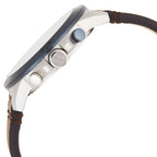 Tommy Hilfiger Harley 1791895 46mm Men's Multi-Function Watch – Blue & Brown Genuine Leather Strap