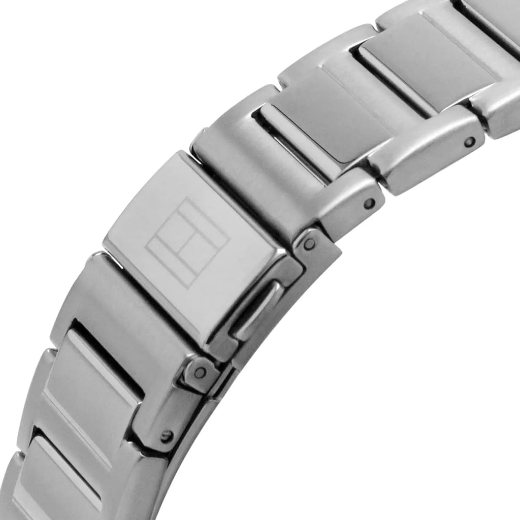 Tommy Hilfiger Harley 1791890 46mm Men's Multi-Function Watch – Black & Silver Stainless Steel Bracelet
