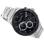Tommy Hilfiger Harley 1791890 46mm Men's Multi-Function Watch – Black & Silver Stainless Steel Bracelet