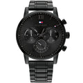 Tommy Hilfiger Sullivan 1791879 44mm Men's Multi-Function Watch – Black & Silver Stainless Steel Bracelet