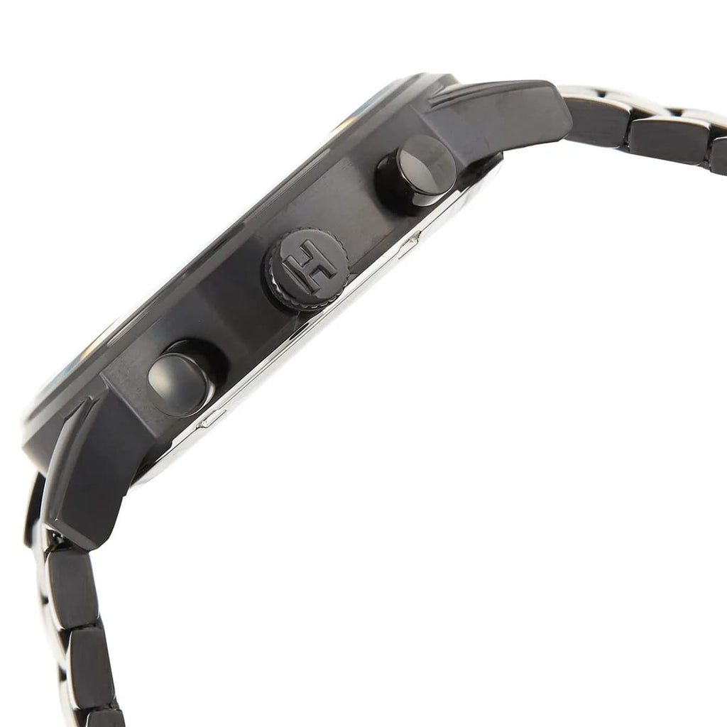Tommy Hilfiger Sullivan 1791879 44mm Men's Multi-Function Watch – Black & Silver Stainless Steel Bracelet
