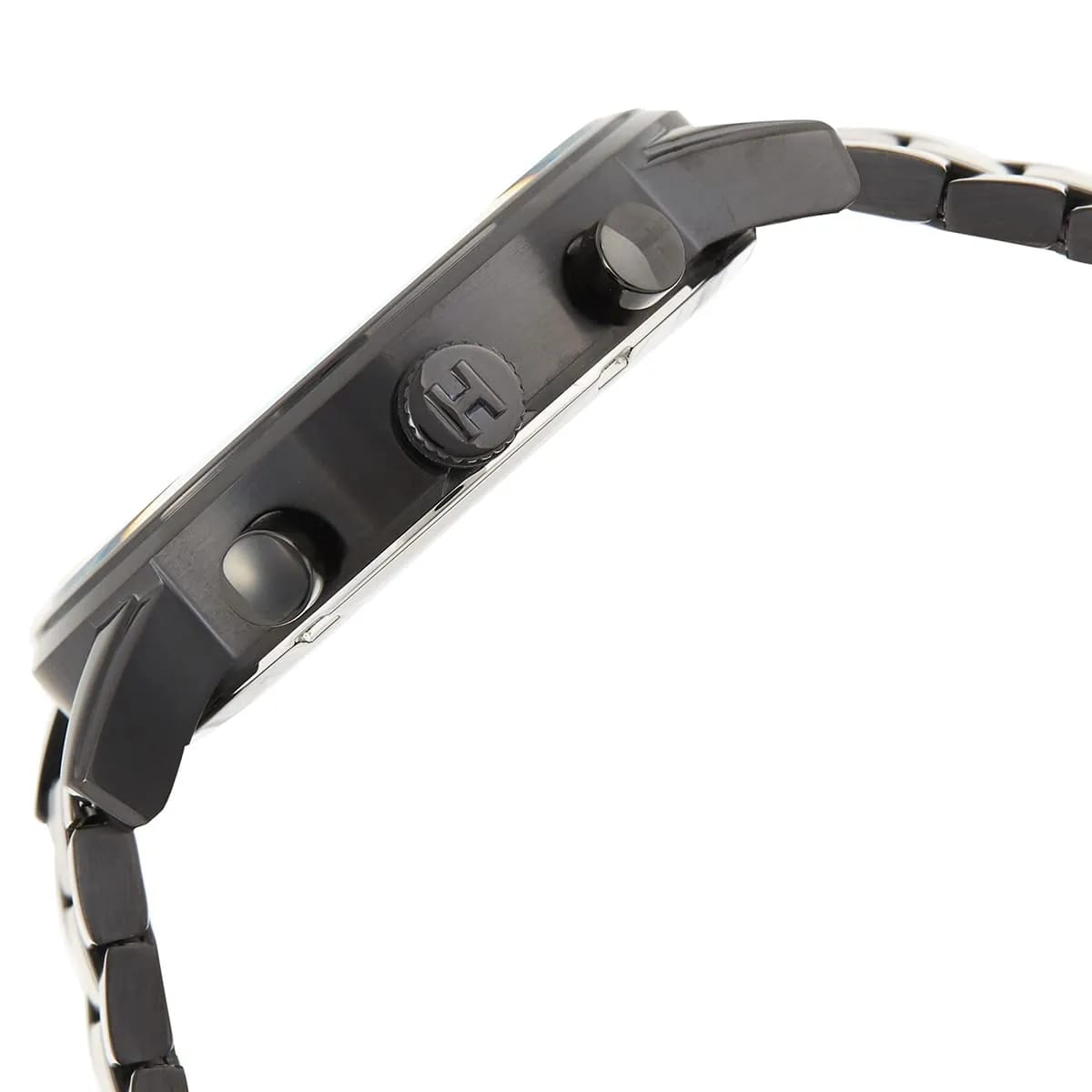Tommy Hilfiger Sullivan 1791879 44mm Men's Multi-Function Watch – Black & Silver Stainless Steel Bracelet