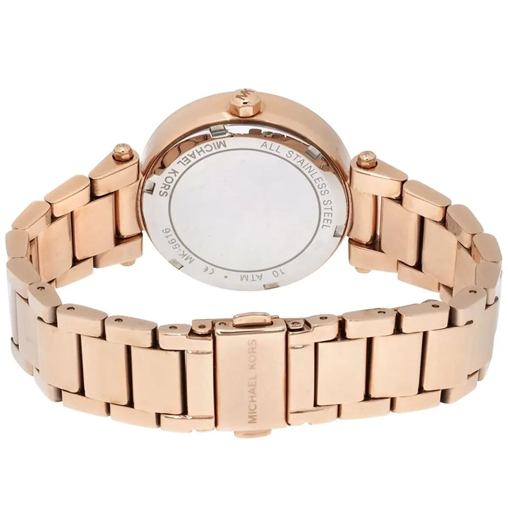 Michael Kors Parker MK5616 39mm Women's Quartz Watch – Rose Gold with Rose Gold Stainless Steel Bracelet