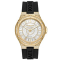 Michael Kors Camille MK7247 43mm Women's Quartz Watch – Gold with Gold Silicone Strap