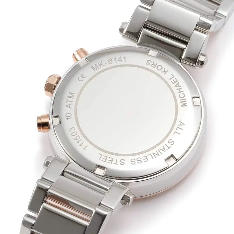 Michael Kors Parker MK6141 39mm Women's Quartz Watch – Rose Gold with Rose Gold Stainless Steel Bracelet