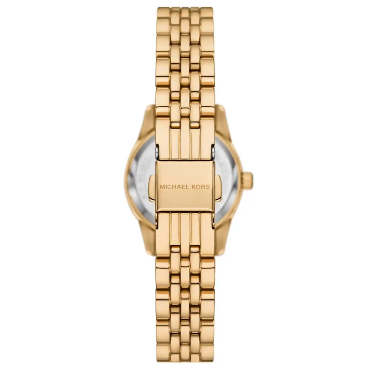 Michael Kors Lexington MK4802 26mm Women's Quartz Watch – Blue with Gold Stainless Steel Bracelet