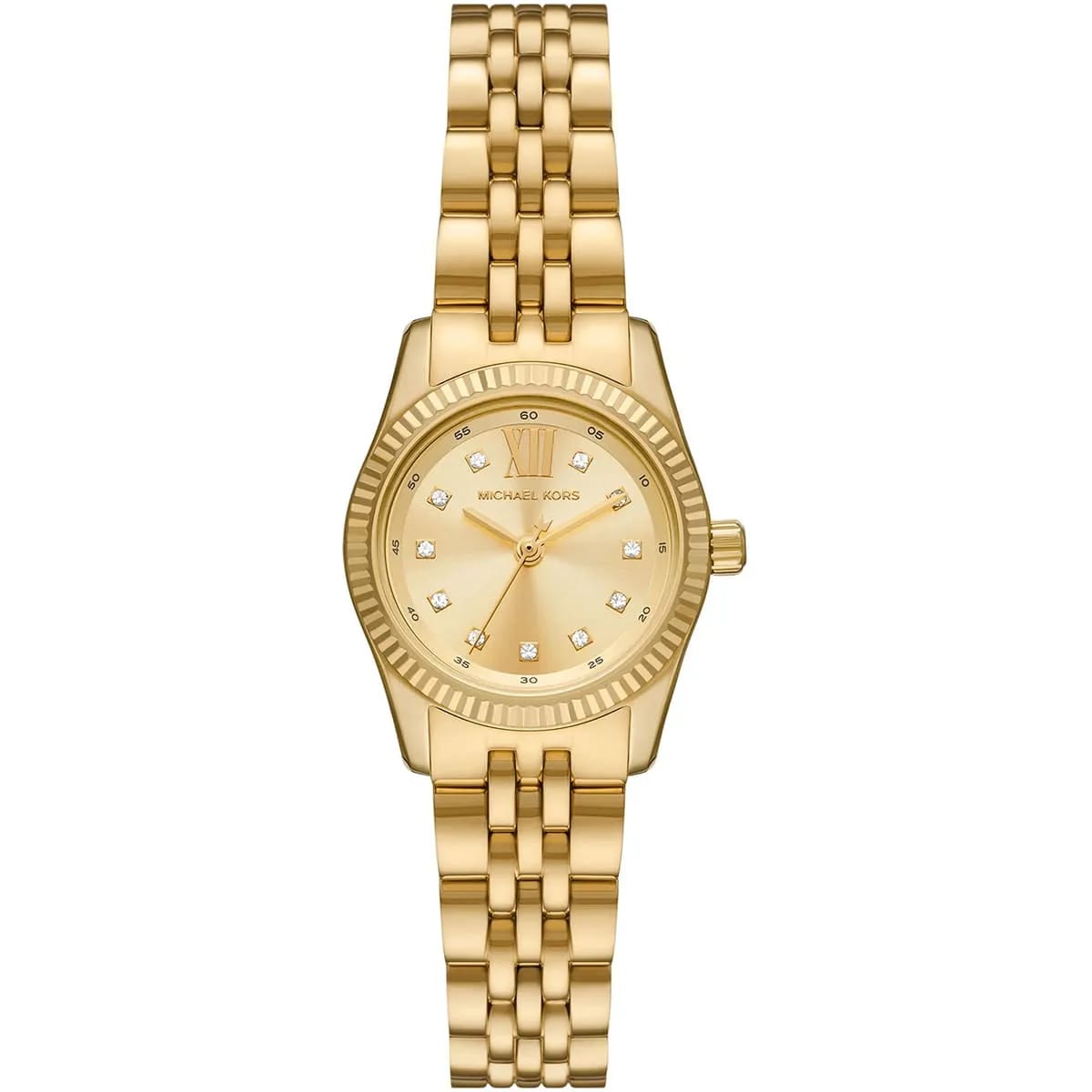 Michael Kors Lexington MK4741 26mm Women's Quartz Watch – Gold with Gold Stainless Steel Bracelet