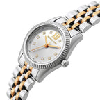 Michael Kors Lexington MK4740 26mm Women's Quartz Watch – Silver with Gold Stainless Steel Bracelet