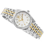 Michael Kors Lexington MK4740 26mm Women's Quartz Watch – Silver with Gold Stainless Steel Bracelet