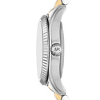 Michael Kors Lexington MK4740 26mm Women's Quartz Watch – Silver with Gold Stainless Steel Bracelet