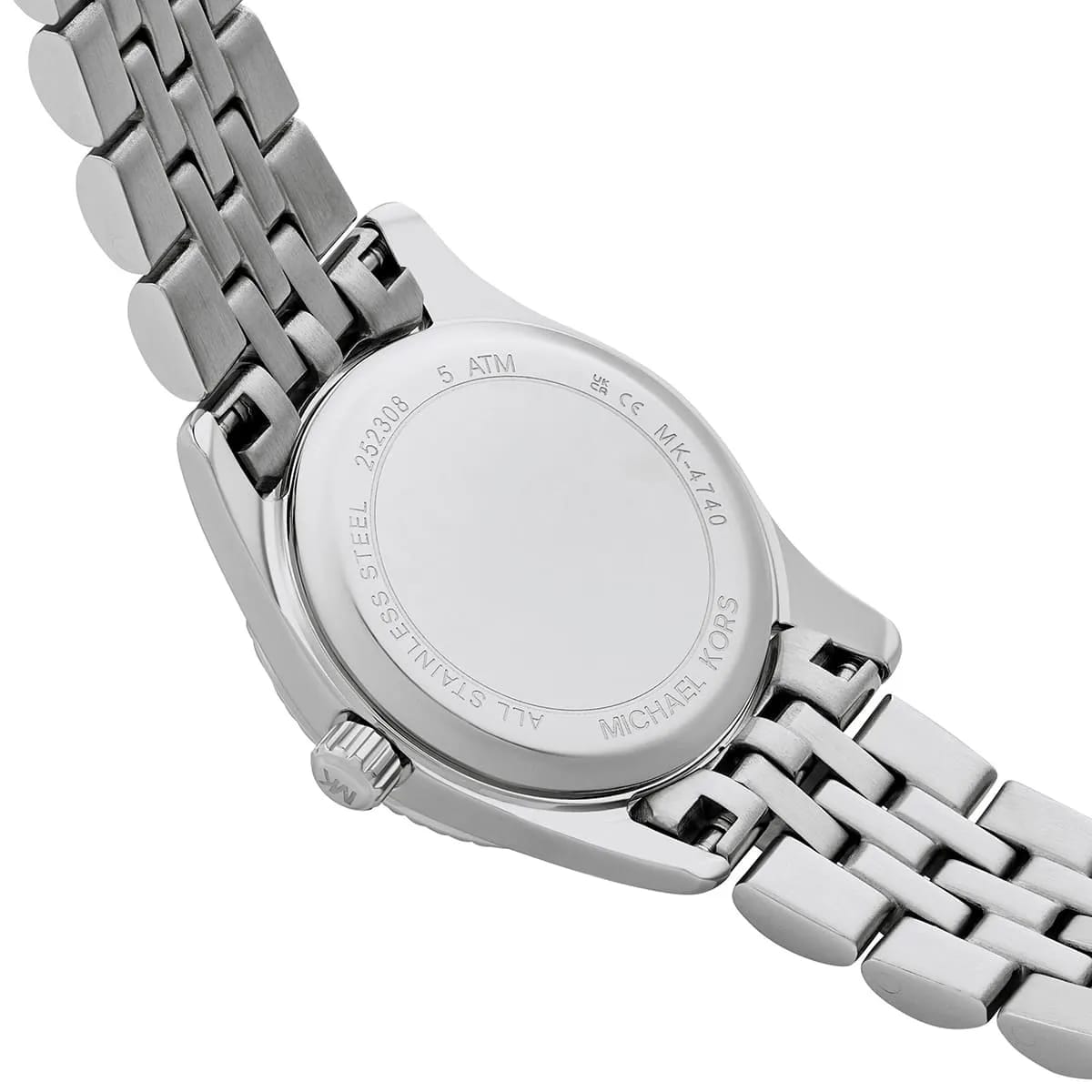 Michael Kors Lexington MK4740 26mm Women's Quartz Watch – Silver with Gold Stainless Steel Bracelet