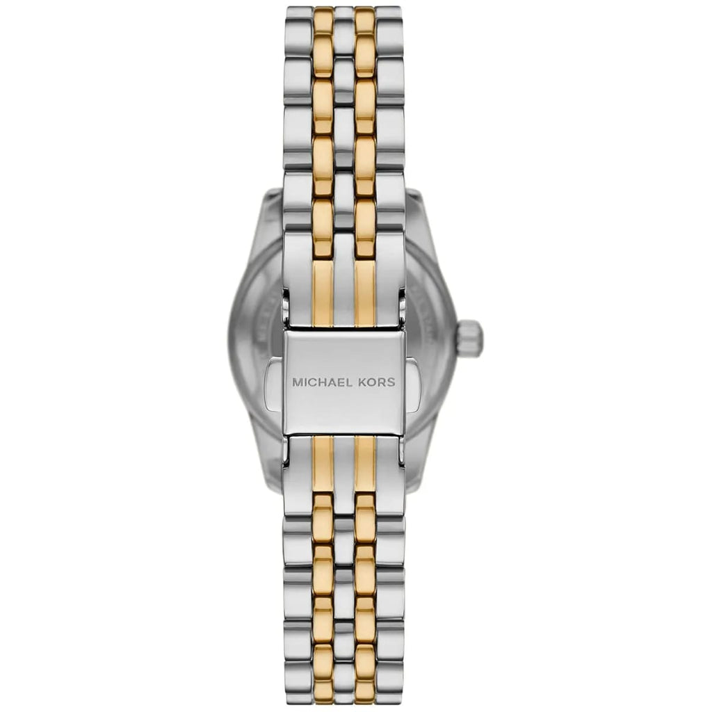 Michael Kors Lexington MK4740 26mm Women's Quartz Watch – Silver with Gold Stainless Steel Bracelet