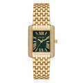 Michael Kors Emery MK4742 22mm Women's Quartz Watch – Green with Gold Stainless Steel Bracelet