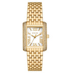 Michael Kors Emery MK4640 22mm Women's Quartz Watch – White with Gold Stainless Steel Bracelet