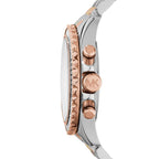 Michael Kors Signature MK5876 38mm Women's Chronograph Watch – Signature with Silver Stainless Steel Bracelet