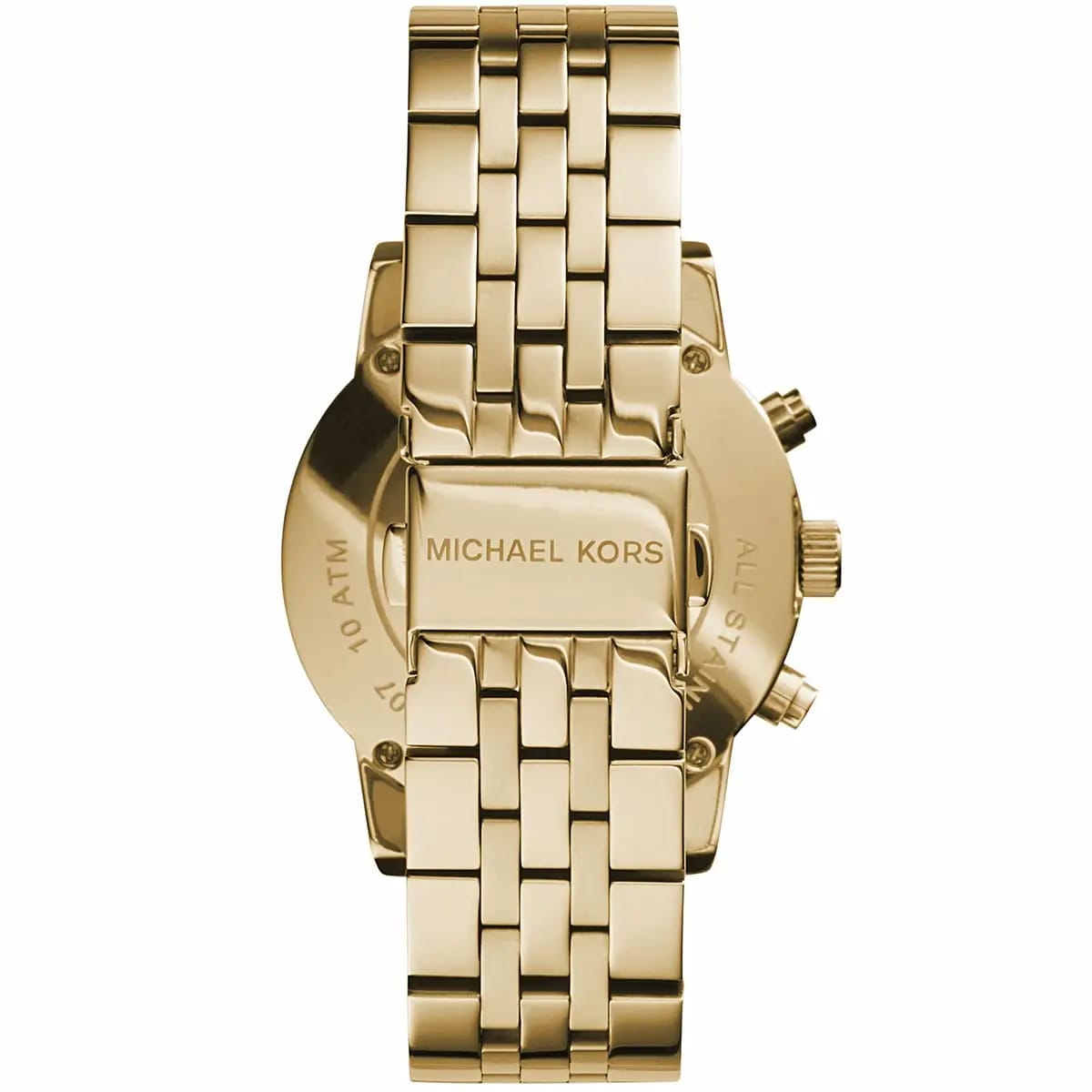 Michael Kors Ritz MK5676 37mm Women's Chronograph Watch – Gold with Gold Stainless Steel Bracelet