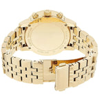 Michael Kors Ritz MK5676 37mm Women's Chronograph Watch – Gold with Gold Stainless Steel Bracelet