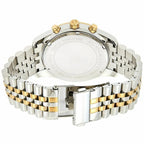 Michael Kors Lexington MK5955 38mm Women's Chronograph Watch – Signature with Two-Tone Stainless Steel Bracelet