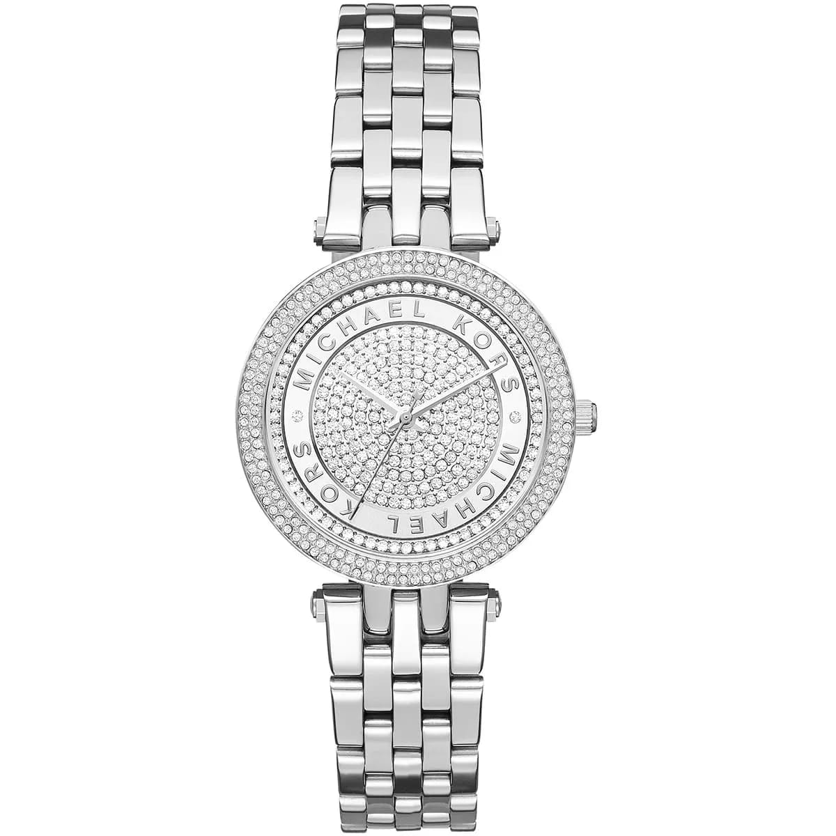 Michael Kors Darci MK3476 33mm Women's Quartz Watch – Silver with Silver Stainless Steel Bracelet