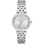 Michael Kors Darci MK3364 33mm Women's Quartz Watch – Silver with Silver Stainless Steel Bracelet