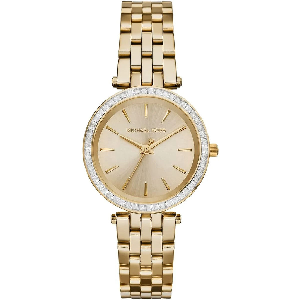Michael Kors Darci MK3365 33mm Women's Quartz Watch – Gold with Gold Stainless Steel Bracelet