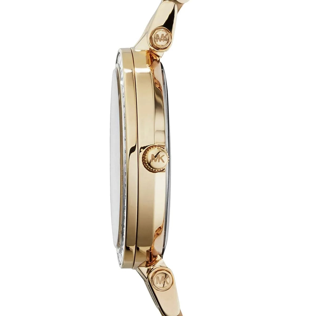 Michael Kors Darci MK3365 33mm Women's Quartz Watch – Gold with Gold Stainless Steel Bracelet